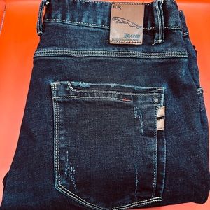 Size 34W 32L KR Jaguar jeans black new